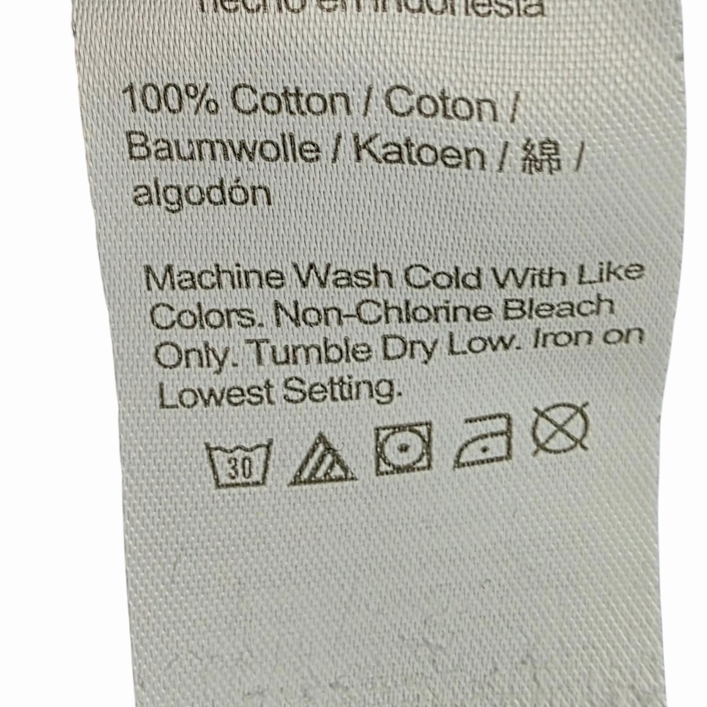Madewell Light Wash Denim Shirt Womens L Short Sleeve Button Front - Picture 5 of 7